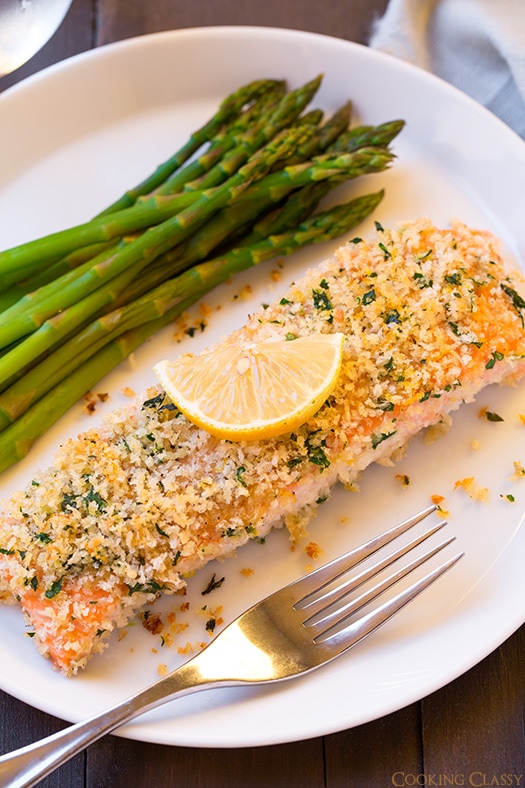Panko Crusted Honey Mustard Salmon | Cooking Classy Panko Crusted Honey Mustard Salmon | Cooking Classy