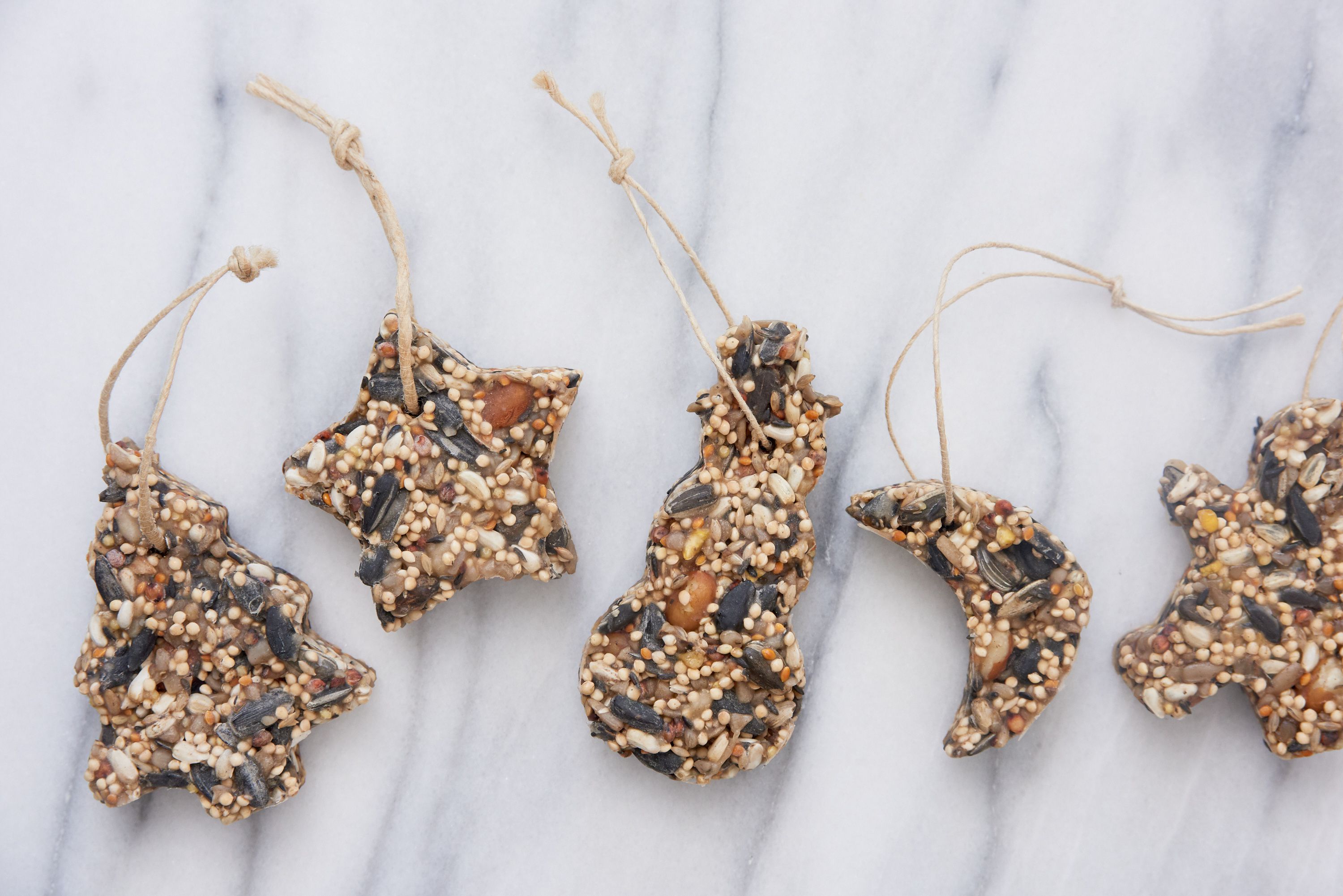 How to Make Birdseed Ornaments How to Make Birdseed Ornaments